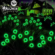 Halloween Solar LED Eyeball Lights – Spooky Outdoor Lawn & Garden Decorations